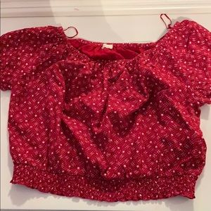 Hollister crop top
